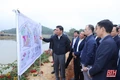 Bí thư Tỉnh ủy Đỗ Trọng Hưng kiểm tra tiến độ thi công một số dự án, công trình phục vụ công tác phòng, chống lụt bão