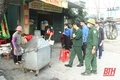 Lập lại trật tự hành lang an toàn giao thông Quốc lộ 45 qua thị trấn Kim Tân