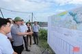 Bí thư Tỉnh ủy Đỗ Trọng Hưng kiểm tra tiến độ và động viên cán bộ, công nhân thi công dự án đường dây 500kV mạch 3