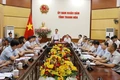Bí thư Tỉnh ủy Đỗ Trọng Hưng kiểm tra tiến độ và động viên cán bộ, công nhân thi công dự án đường dây 500kV mạch 3