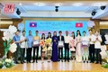 Trường ĐH Hồng Đức gặp mặt, giao lưu với lưu học sinh Lào nhân dịp Tết cổ truyền Bunpimay