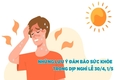 Các cơ sở y tế đảm bảo chăm sóc sức khoẻ người dân trong dịp nghỉ lễ
