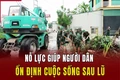 Cùng nhau tái thiết cuộc sống sau lũ