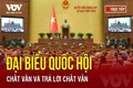 Các ĐBQH thuộc Đoàn ĐBQH tỉnh Thanh Hoá tham gia chất vấn nhóm vấn đề thuộc lĩnh vực ngân hàng