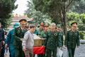 Đón hài cốt liệt sĩ Lê Đồng Cội về an táng tại quê hương