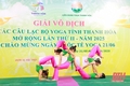 Bế mạc Giải vô địch Yoga các CLB Yoga tỉnh Thanh Hóa mở rộng