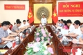 Ban Thường vụ Tỉnh ủy làm việc ngày thứ 2, cho ý kiến vào nhiều tờ trình quan trọng