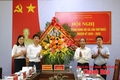 Phó Bí thư Thường trực Tỉnh ủy Lại Thế Nguyên dự Hội nghị lần thứ nhất Ban Chấp hành Đảng bộ xã Thạch Quảng