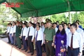 Đoàn đại biểu tỉnh Thanh Hóa dâng hương Chủ tịch Hồ Chí Minh nhân kỷ niệm 95 năm Ngày thành lập Đảng bộ tỉnh