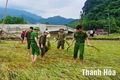 Phó Chủ tịch UBND tỉnh Đầu Thanh Tùng kiểm tra, chỉ đạo công tác ứng phó bão số 10 tại các xã Hoa Lộc, Nga Sơn