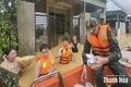 Hội Chữ thập đỏ cứu trợ các địa phương bị ảnh hưởng nặng do ngập lụt
