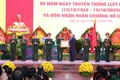 Chủ tịch UBND tỉnh Nguyễn Hoài Anh chúc mừng Bộ Tư lệnh Quân khu 4 nhân ngày truyền thống
