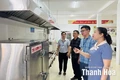 Rà soát điều kiện bảo đảm an toàn thực phẩm tại bếp ăn trường học