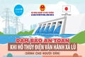 Bảo đảm an toàn công trình thủy lợi, tránh xả lũ bất thường khi mưa lớn