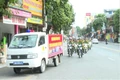 Công an xã Biện Thượng ra quân cao điểm lập lại trật tự công cộng