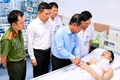 Chiến sĩ công an bị trọng thương khi làm nhiệm vụ đã xuất viện