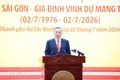 Tổng Bí thư, Chủ tịch nước Tô Lâm dự Lễ kỷ niệm 50 năm Ngày thành phố Sài Gòn-Gia Định vinh dự mang tên Chủ tịch Hồ Chí Minh