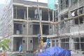 Những người lính chi viện lên biên giới xây trường
