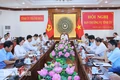 Ban Thường vụ Tỉnh ủy cho ý kiến định hướng quy hoạch các không gian phát triển mới