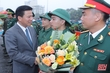 Bí thư Tỉnh ủy Đỗ Trọng Hưng dự lễ giao nhận quân, động viên thanh niên TP Thanh Hóa lên đường nhập ngũ năm 2023
