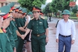Đại tướng Lương Cường, Chủ nhiệm Tổng cục Chính trị QĐND Việt Nam thăm, làm việc với Bộ CHQS tỉnh Thanh Hóa