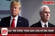 Mike Pence giáng đòn vào hình ảnh “bất khả chiến bại” của ông Trump