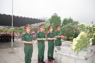 Bộ CHQS tỉnh Thanh Hóa tổ chức nhiều hoạt động tri ân dịp 30/4  