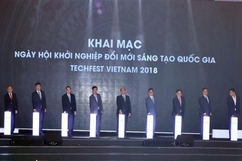 Khai mạc Ngày hội khởi nghiệp đổi mới sáng tạo Việt Nam 2018