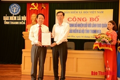 BHXH tỉnh Thanh Hóa có tân giám đốc