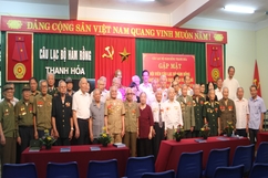 CLB Hàm Rồng gặp mặt hội viên tham gia chiến dịch Điện Biên Phủ