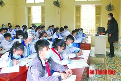 Phòng chống dịch do nCoV: Thanh Hóa cho học sinh nghỉ học đến ngày 8-2