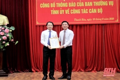 Đồng chí Nguyễn Trọng Trang giữ chức vụ Phó Chánh Văn phòng UBND tỉnh Thanh Hóa