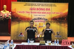 Giải bóng đá 7 người tỉnh Thanh Hóa - Cúp Halida năm 2020 khởi tranh vào ngày 2 - 10