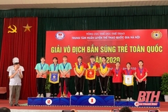 Xạ thủ của Thanh Hoá lập kỷ lục tại Giải vô địch bắn súng trẻ quốc gia