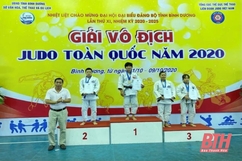 Thanh Hoá giành HCV đầu tiên tại giải vô địch Judo toàn quốc năm 2020