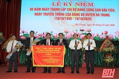 Kỷ niệm 90 năm Ngày truyền thống Đảng bộ huyện Hà Trung