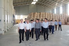 Kiểm tra tiến độ, tháo gỡ khó khăn các dự án do Công ty CP Mía đường  Lam Sơn làm chủ đầu tư