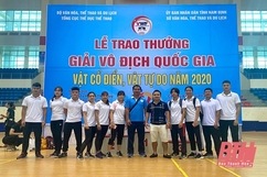 Thanh Hoá giành 6 huy chương tại Giải vô địch Quốc gia vật cổ điển, vật tự do