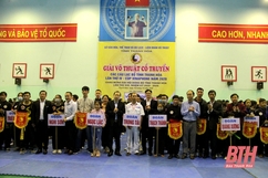Hơn 500 VĐV tranh tài tại Giải võ thuật cổ truyền các CLB tỉnh Thanh Hóa