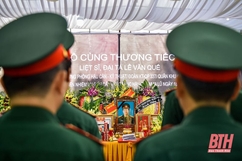 Xúc động lễ viếng hai liệt sỹ quê Thanh Hóa hy sinh tại Quảng Trị