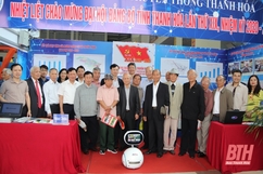 Thành viên CLB Hàm Rồng tham quan Hội chợ - Triển lãm thành tựu kinh tế - xã hội tỉnh Thanh Hóa