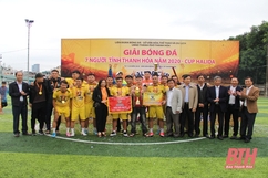 Giải bóng đá 7 người tỉnh Thanh Hóa - Cúp Halida năm 2020 thành công tốt đẹp