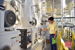 Cận cảnh nhà máy chế biến gạo đầu tiên tại Thanh Hóa