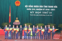 Kỳ họp thứ 14 HĐND tỉnh Thanh Hóa khóa XVII bầu bổ sung 2 Phó Chủ tịch UBND tỉnh và  8 Ủy viên UBND tỉnh