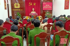 Công an huyện Như Xuân phát động phong trào thi đua “Vì an ninh tổ quốc” năm 2021