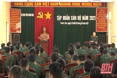Bộ Chỉ huy Quân sự tỉnh Thanh Hóa tập huấn cán bộ năm 2021