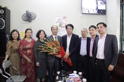 Đồng chí Trưởng Ban Tuyên giáo Tỉnh ủy Đào Xuân Yên thăm, chúc Tết trí thức, văn nghệ sĩ