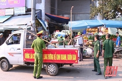 TP Thanh Hóa xử phạt 1.500 trường hợp vi phạm về trật tự đô thị, vệ sinh môi trường