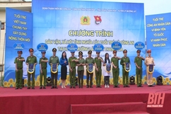 Đoàn Thanh niên Bộ Công an tổ chức nhiều hoạt động ý nghĩa tại huyện Mường Lát