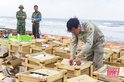 Cận cảnh “trận địa” pháo hoa khai mạc Lễ hội du lịch biển Sầm Sơn 2021